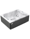 EMERALD Udendørs plug&play spa med termodække 216 x 165 cm