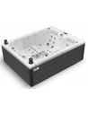 EMERALD Luksus udendørs plug&play spa med termodække 216 x 165 cm