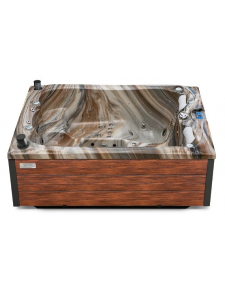 udendørs spa 3 personer udendørsspa spabad udendørs terrasse led bobler lys tilbud massage whirlpool boblebad