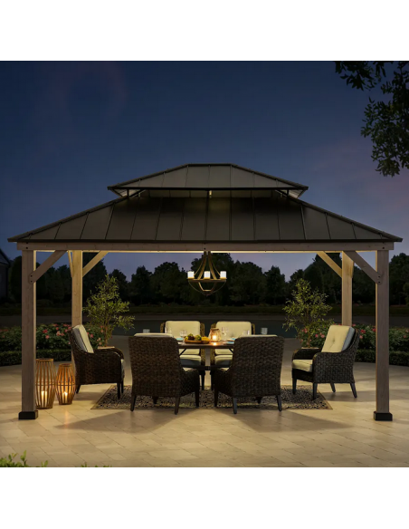 pergola træ pavillon havepavillon pavillion terrasseoverdækning terrasse overdækning