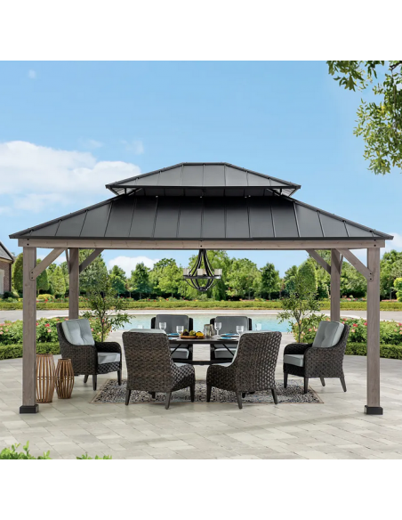pergola træ pavillon havepavillon pavillion terrasseoverdækning terrasse overdækning