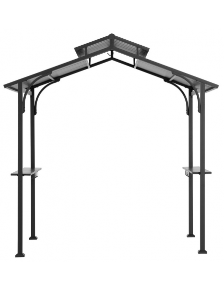 grill pergola træ pavillon havepavillon pavillion terrasseoverdækning terrasse overdækning