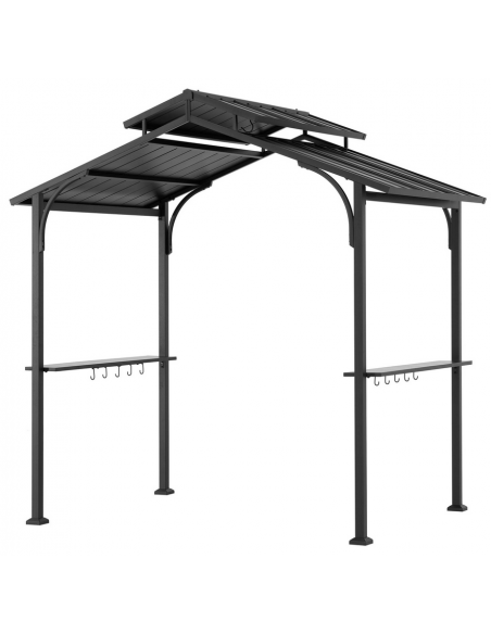 grill pergola træ pavillon havepavillon pavillion terrasseoverdækning terrasse overdækning