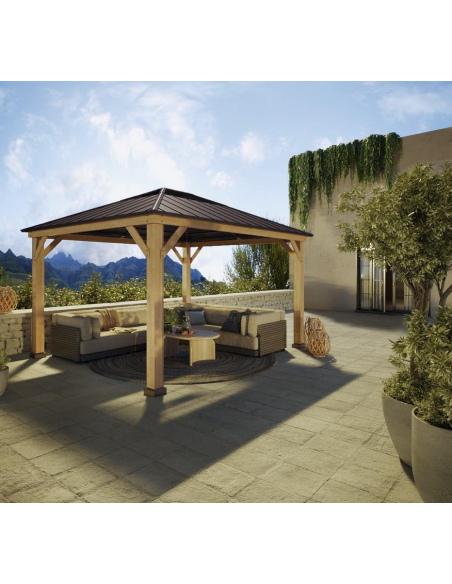 pergola træ pavillon havepavillon pavillion terrasseoverdækning terrasse overdækning