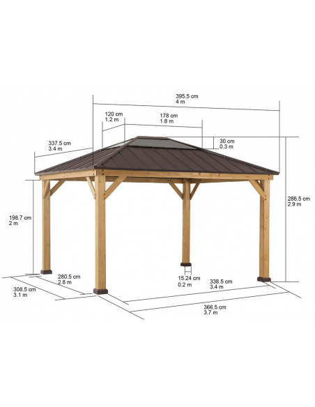 pergola træ pavillon havepavillon pavillion terrasseoverdækning terrasse overdækning