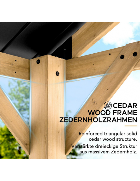 pergola træ pavillon havepavillon pavillion terrasseoverdækning terrasse overdækning