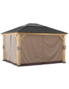 gardiner myggenet sider pergola pavillon havepavillon pavillion