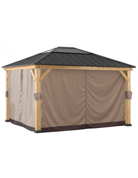 gardiner myggenet sider pergola pavillon havepavillon pavillion
