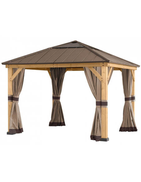 gardiner myggenet sider pergola pavillon havepavillon pavillion
