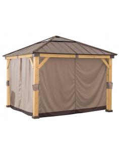 gardiner myggenet sider pergola pavillon havepavillon pavillion