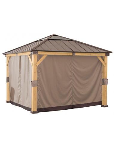 gardiner myggenet sider pergola pavillon havepavillon pavillion