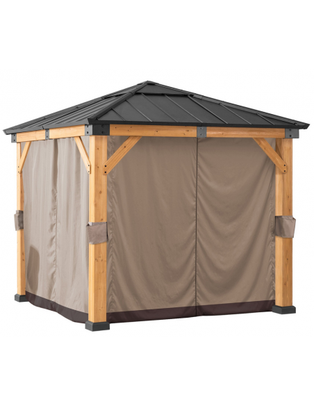gardiner myggenet sider pergola pavillon havepavillon pavillion
