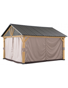 gardiner myggenet sider pergola pavillon havepavillon pavillion