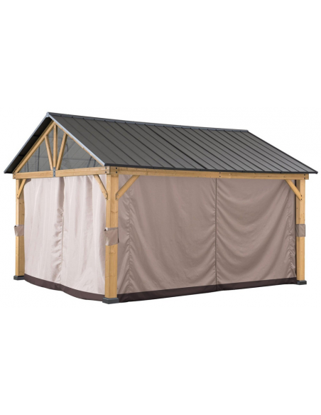gardiner myggenet sider pergola pavillon havepavillon pavillion