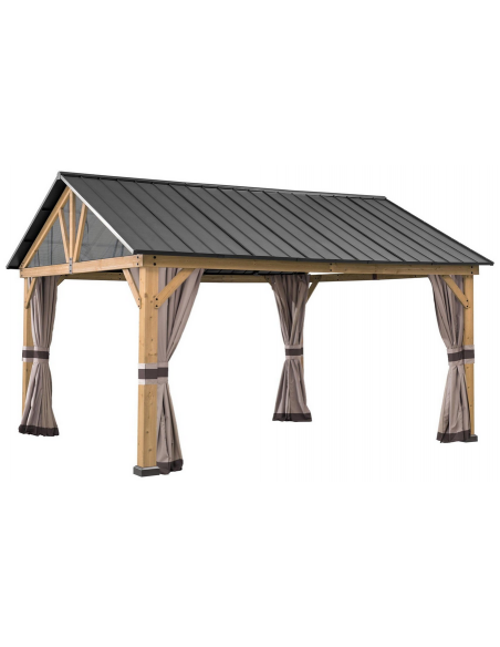 gardiner myggenet sider pergola pavillon havepavillon pavillion