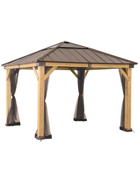 gardiner myggenet sider pergola pavillon havepavillon pavillion