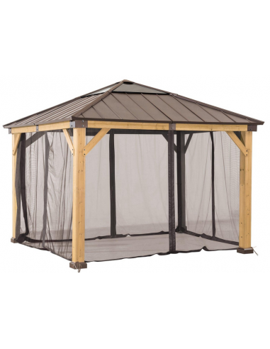 gardiner myggenet sider pergola pavillon havepavillon pavillion