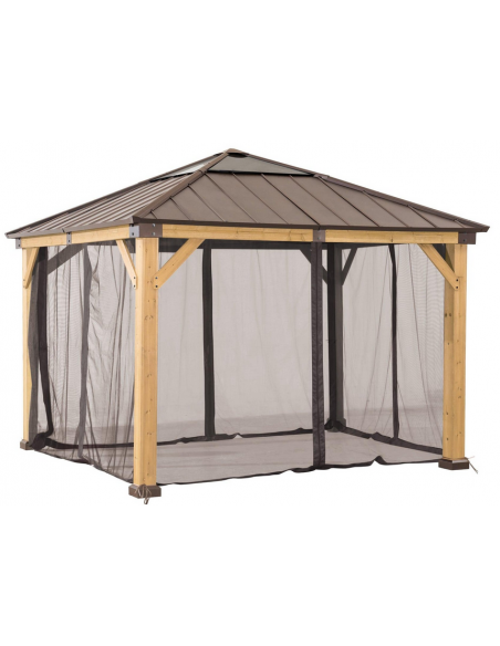 gardiner myggenet sider pergola pavillon havepavillon pavillion