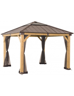 gardiner myggenet sider pergola pavillon havepavillon pavillion 2