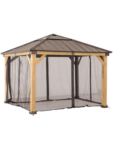 gardiner myggenet sider pergola pavillon havepavillon pavillion