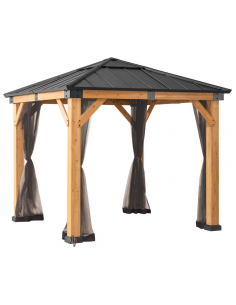gardiner myggenet sider pergola pavillon havepavillon pavillion 2