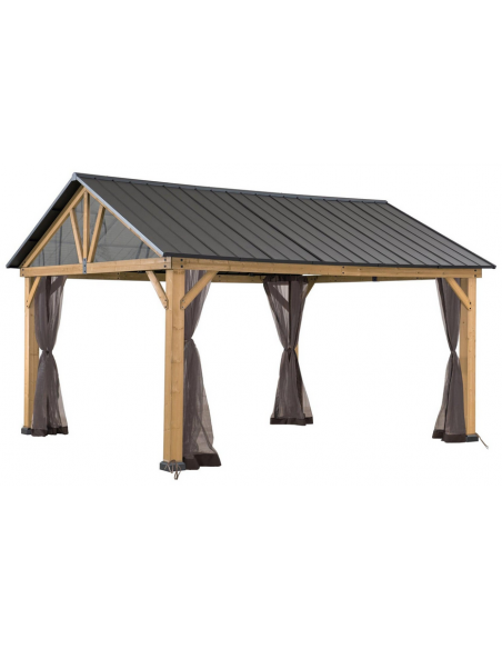gardiner myggenet sider pergola pavillon havepavillon pavillion