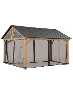 gardiner myggenet sider pergola pavillon havepavillon pavillion
