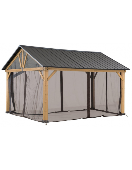 gardiner myggenet sider pergola pavillon havepavillon pavillion