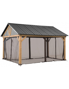 gardiner myggenet sider pergola pavillon havepavillon pavillion