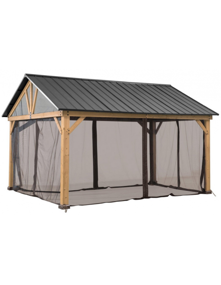 gardiner myggenet sider pergola pavillon havepavillon pavillion