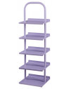 Børne skoreol i metal H96 x B30 x D27 cm - Lilla