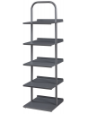 Skoreol i metal H119 x B34 x D32 cm - Antracit