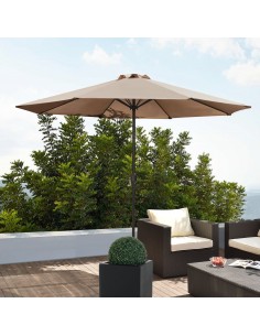 parasol 300 beige brun