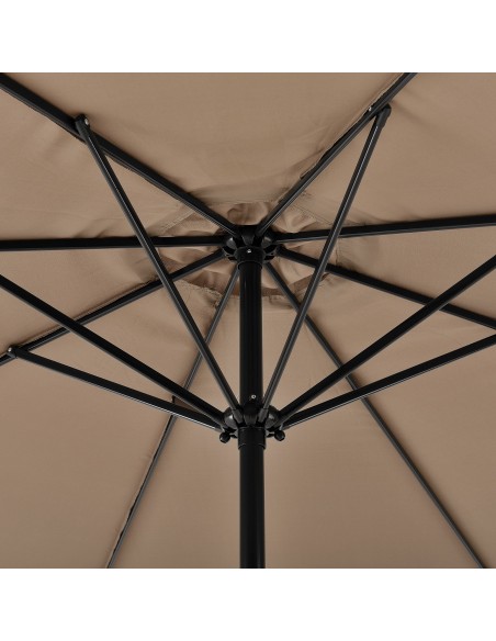 parasol 300 beige brun