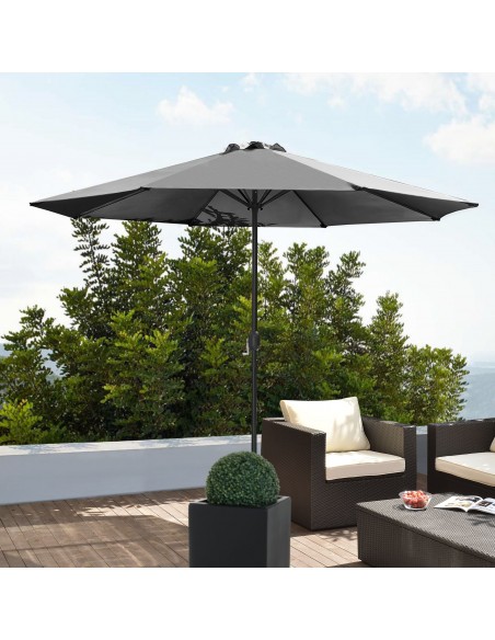 parasol 300 grå