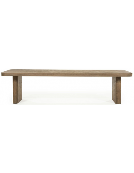 Spisebord træ massiv brun