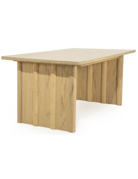 Spisebord træ massiv eg egetræ