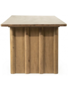 Spisebord træ massiv eg egetræ 2