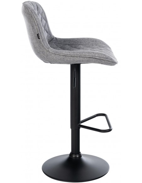 barstol stof grå billig moderne