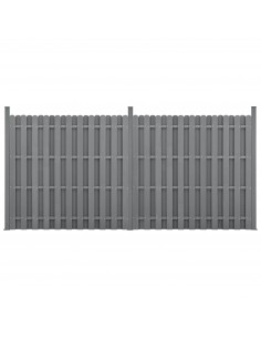 Hegn i komposit vedligeholdelsesfrit havehegn plankeværk have terrasse hund