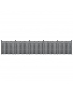 Hegn i komposit vedligeholdelsesfrit havehegn plankeværk have terrasse hund