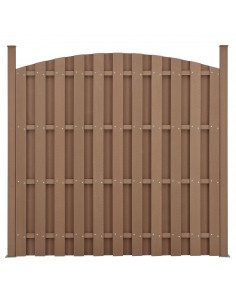 Hegn i komposit vedligeholdelsesfrit havehegn plankeværk have terrasse hund 2