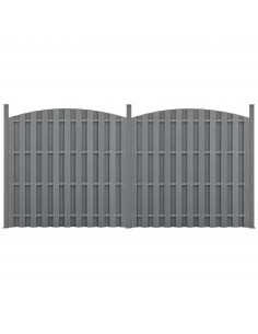 Hegn i komposit vedligeholdelsesfrit havehegn plankeværk have terrasse hund