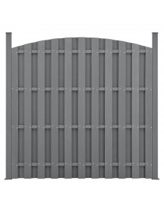 Hegn i komposit vedligeholdelsesfrit havehegn plankeværk have terrasse hund 2