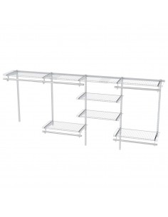 garderobe væg hylder hyldesystem bryggers