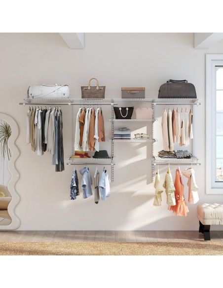 garderobe væg hylder hyldesystem bryggers