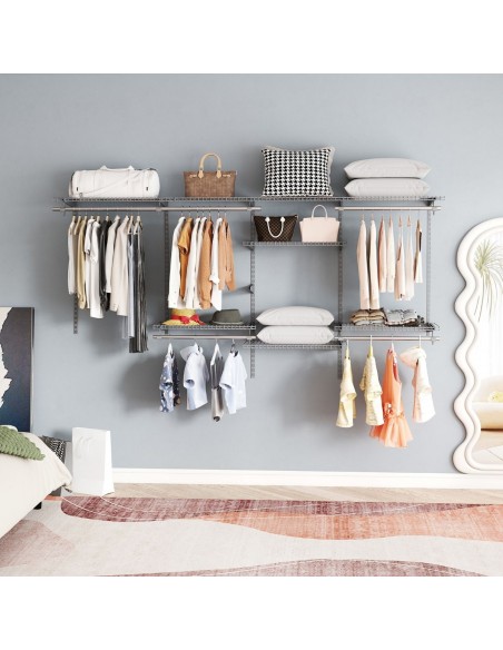 garderobe væg hylder hyldesystem bryggers