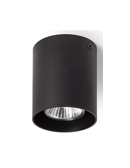 Påbygningsspot GU10 LED Sort