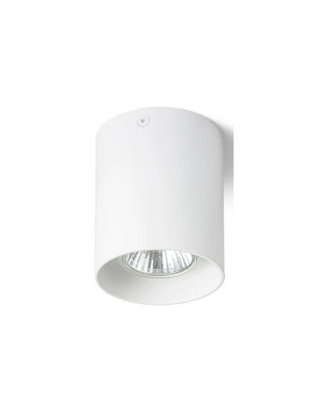 Påbygningsspot GU10 LED hvid