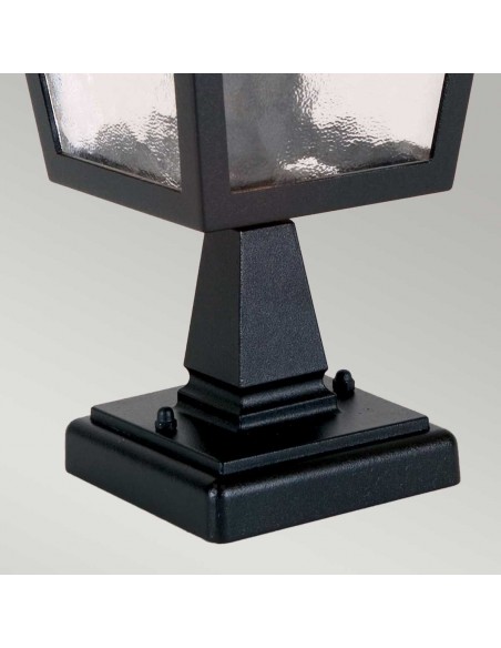 Bedlampe led udendørslamper gammel stil klassiske sokkellamper halvmur